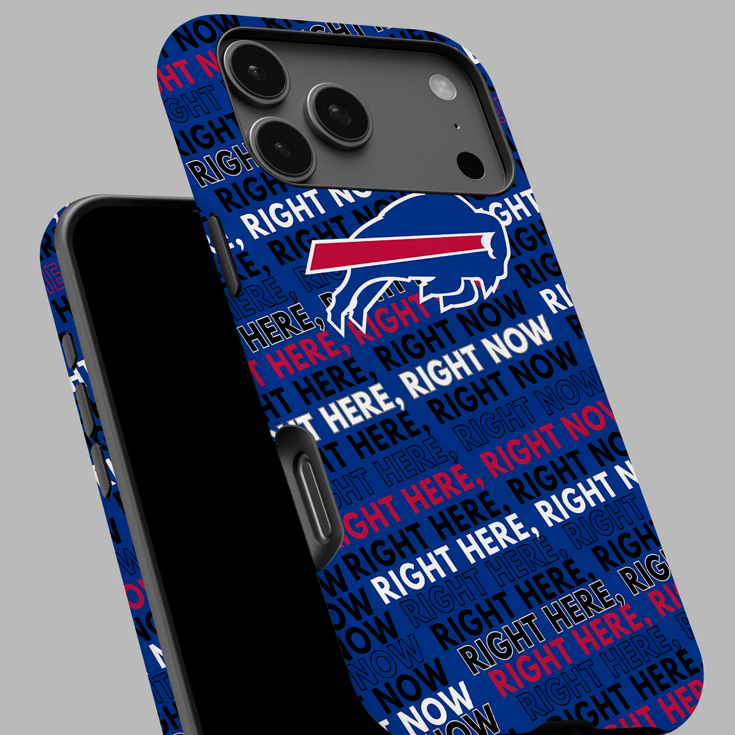 NFL Legend Football Buffalo Bills Famous Quote Right Here Right Now Phone Case