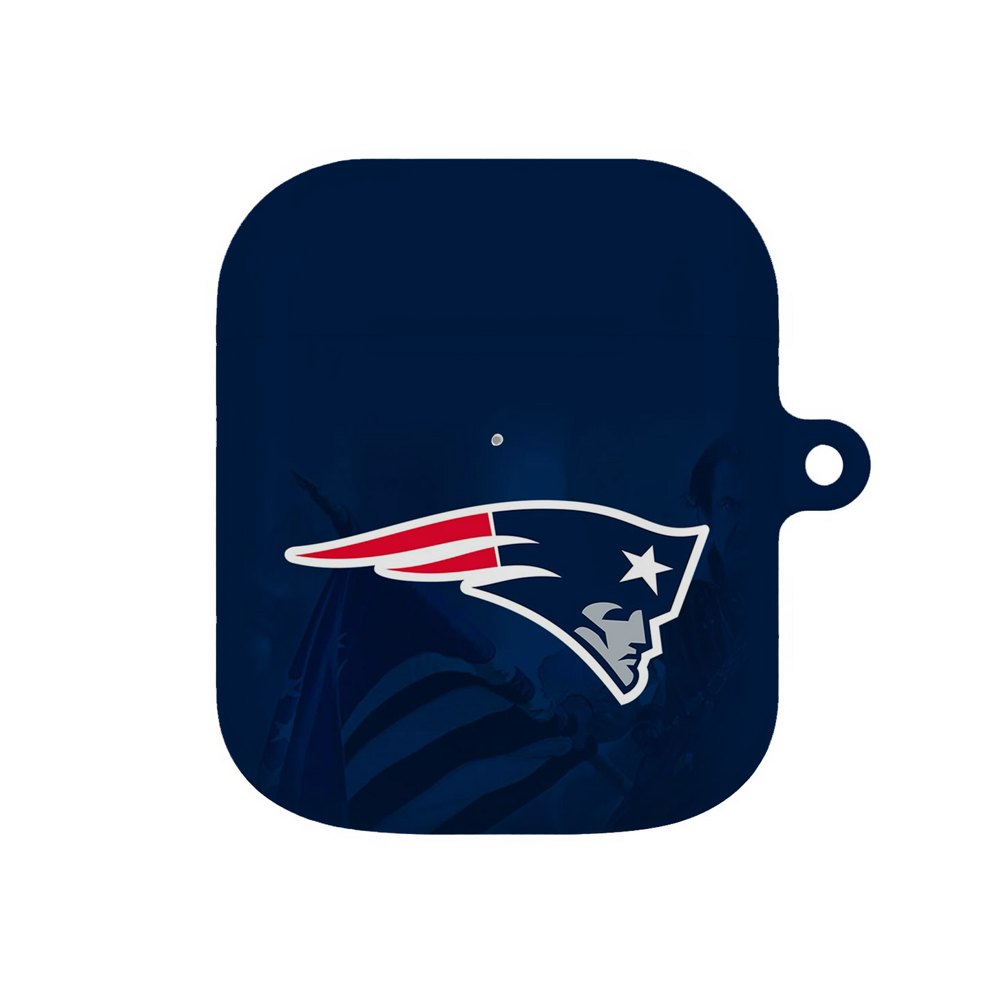 NFL Legend Football New England Patriots Old School Airpods Case