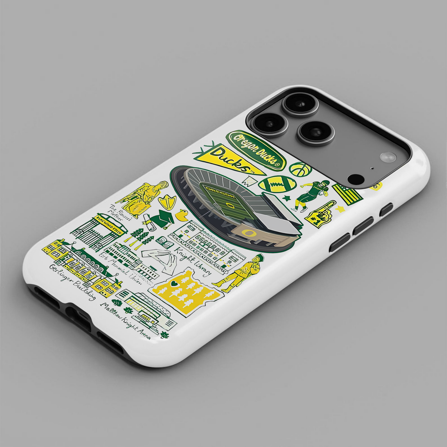 NCAA College Football Oregon Duck University Phone Case
