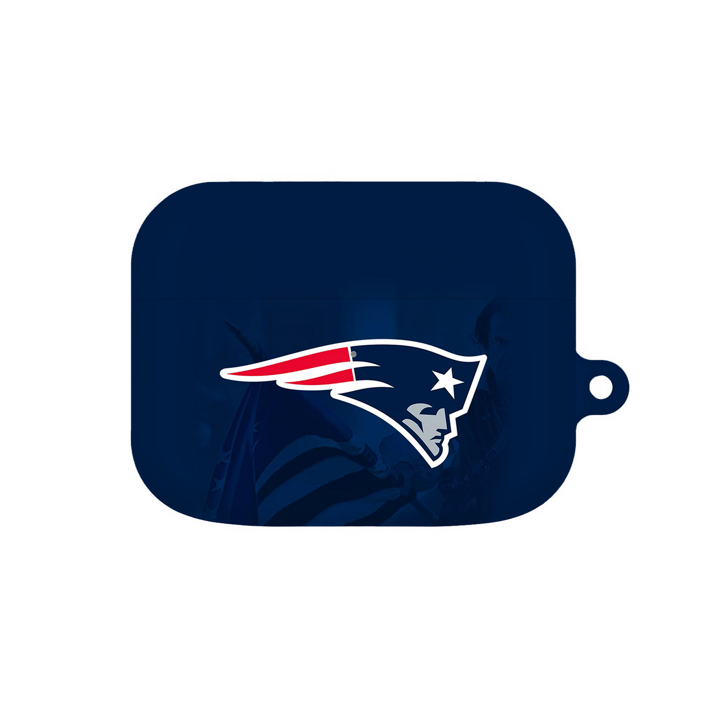 NFL Legend Football New England Patriots Old School Airpods Case