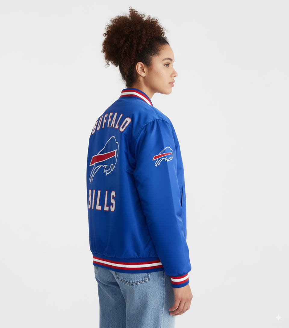 Women's Buffalo Bills Baseball Jacket
