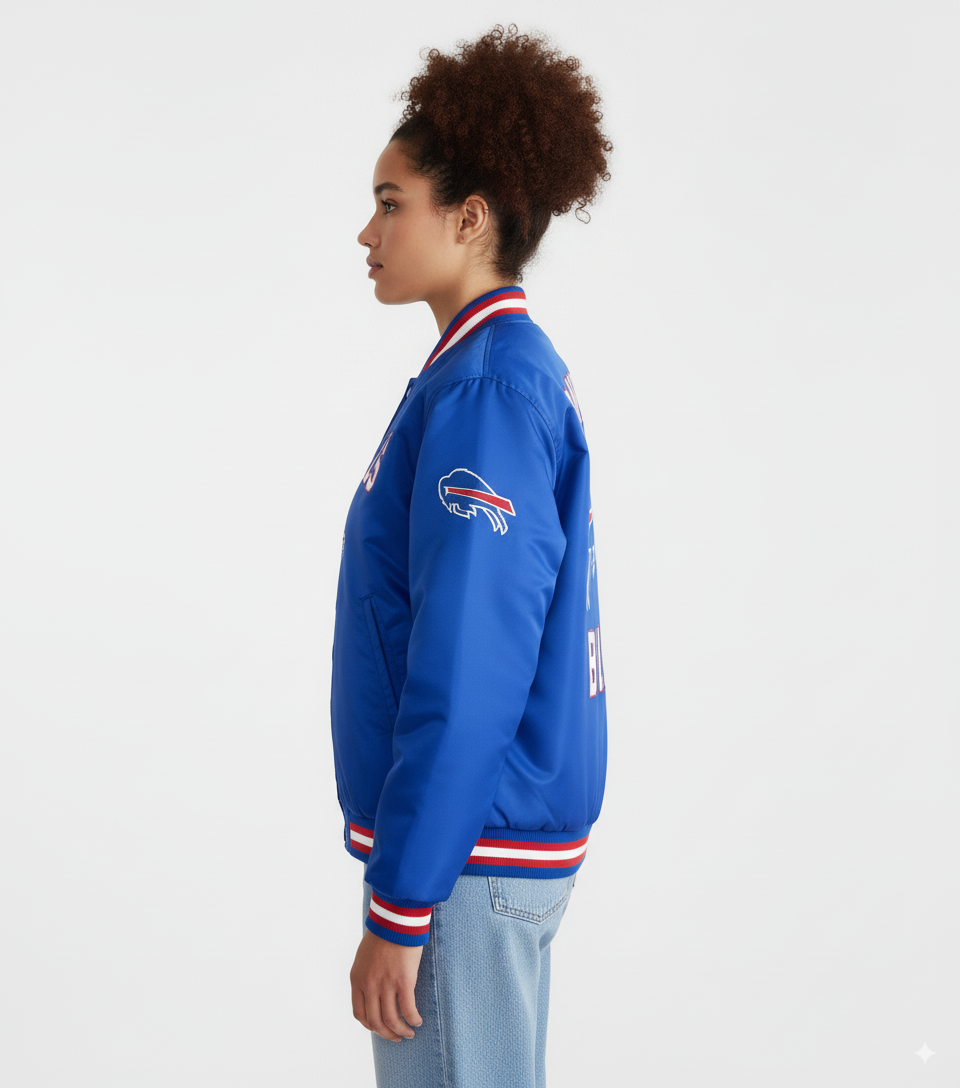 Women's Buffalo Bills Baseball Jacket