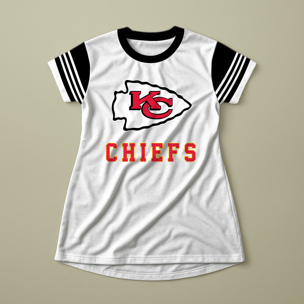 Women's Kansas City Chiefs Logo Gameday Dress