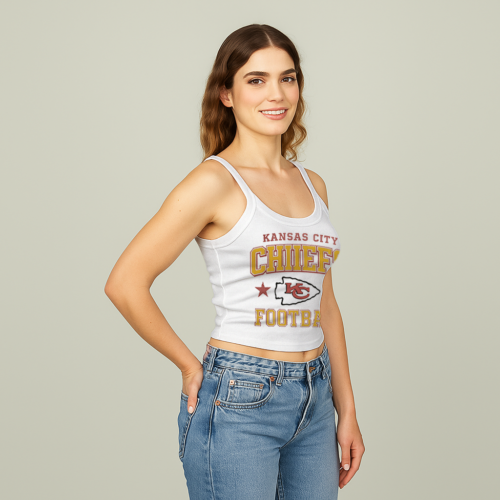 KANSAS CITY CHIEFS ENERGIZE SPORTY TANK WOMENS