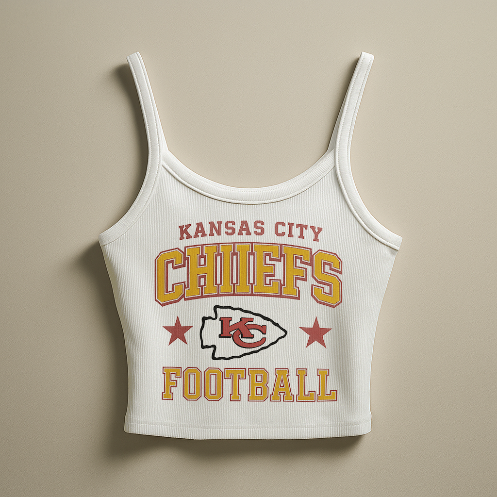 KANSAS CITY CHIEFS ENERGIZE SPORTY TANK WOMENS