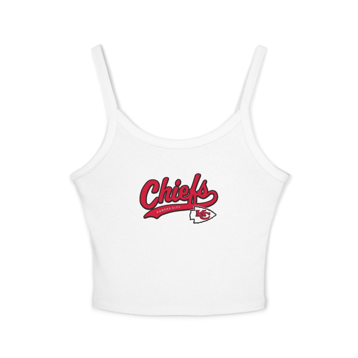 Women's Kansas City Chiefs Logo Strap Tank Top
