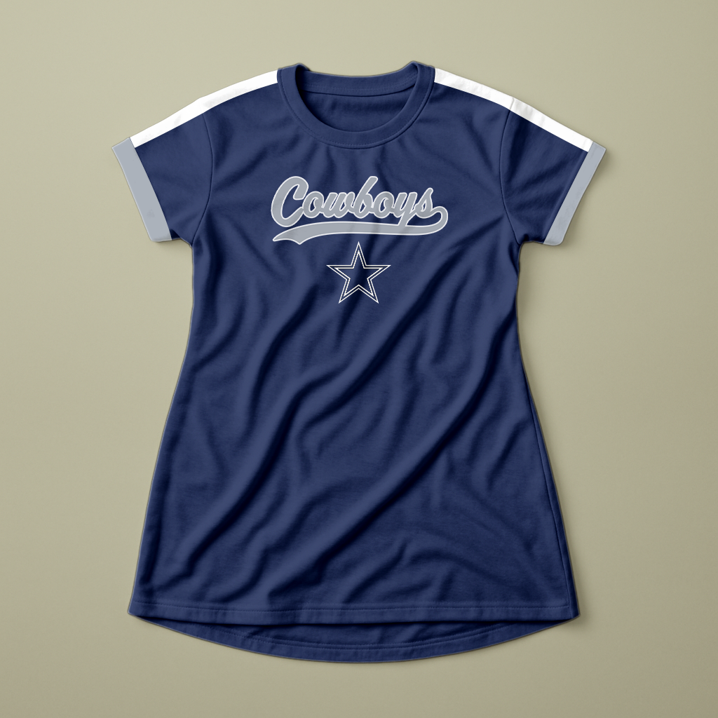 Women's Navy Dallas Cowboys Dress