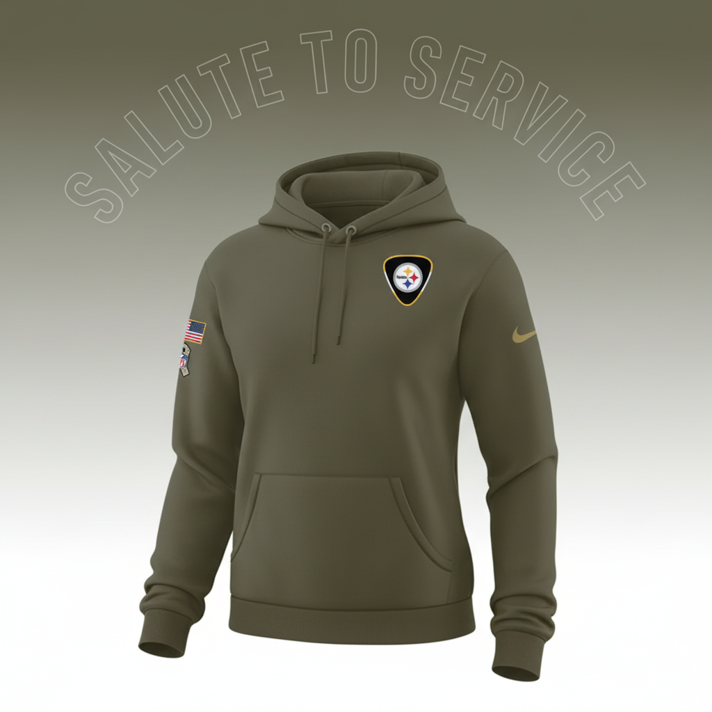 Steelers x Nike Women's 2025 Salute to Service Hoodie NFL