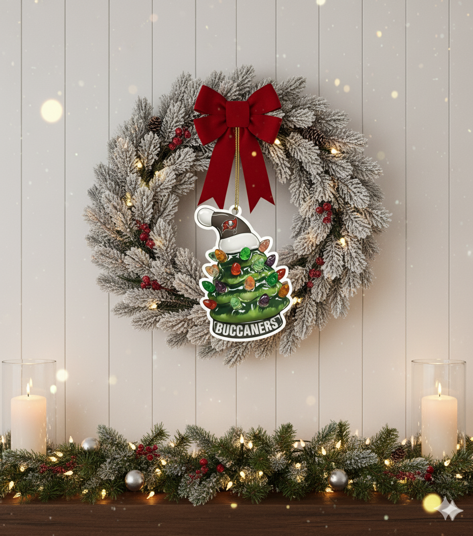 NFL Christmas Tampa Bay Buccaneers Ornaments Ready to Hang Tampa Bay Buccaneers Ornament Christmas Ornaments