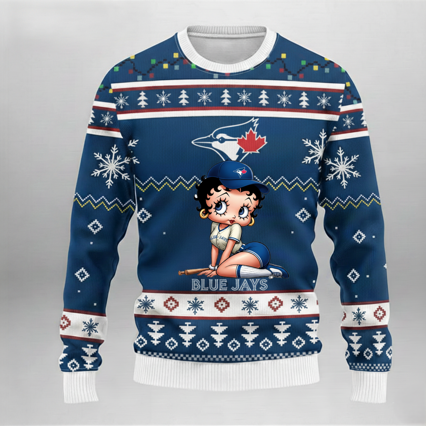 MLB Toronto Blue Jays x Betty Boop Women’s Ugly Sweater