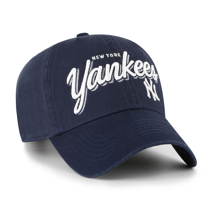 Women's New York Yankees '47 Navy Ariana Clean Up Adjustable Hat