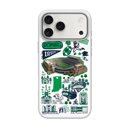 NCAA College Football Notre Dame Irish University Phone Case & Airpods Case