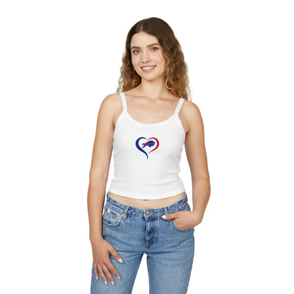 Breast Cancer Awareness Buffalo Bills Strap Tank Top