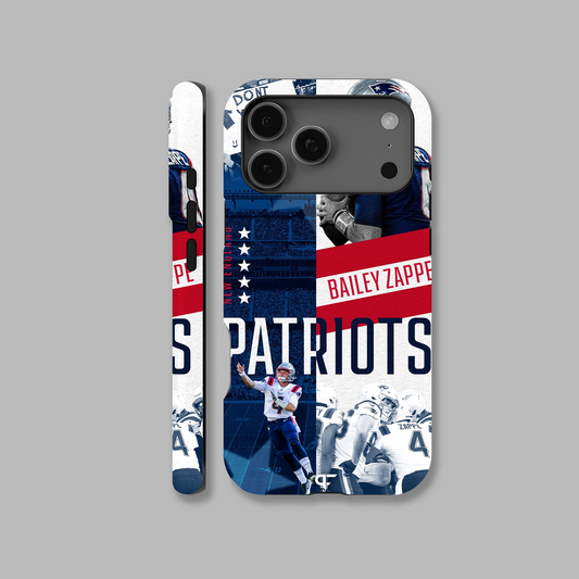 NFL Legend Football New England Patriots Bailey Zappe Phone Case
