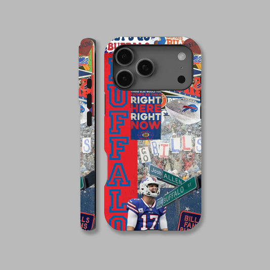 NFL Legend Football Buffalo Bills Right Here Right Now Phone Case