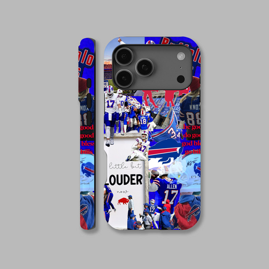 NFL Legend Football Buffalo Bills Little Bit Louder Phone Case