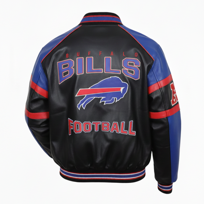 Women's Buffalo Bills All Over Print Varsity Jacket