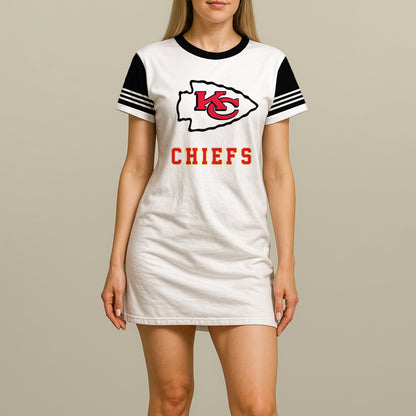Women's Kansas City Chiefs Logo Gameday Dress