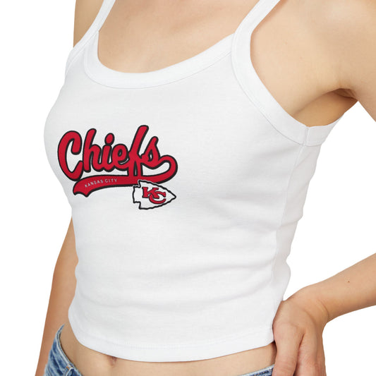Women's Kansas City Chiefs Logo Strap Tank Top