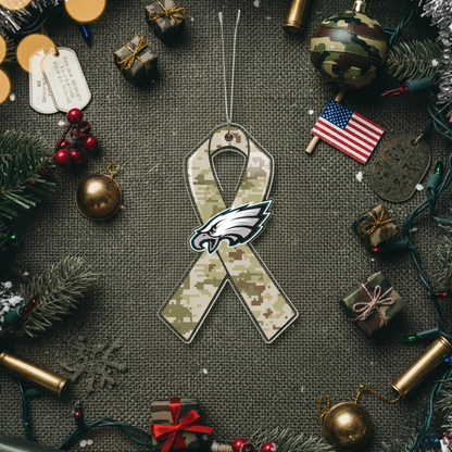 NFL Salute to Service Philadelphia Eagles Acrylic Ornament