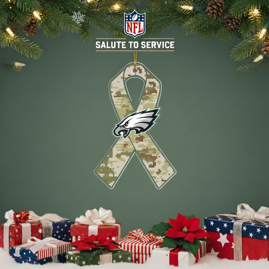 NFL Salute to Service Philadelphia Eagles Acrylic Ornament