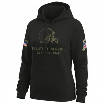 Cleveland Browns Nike Women's 2025 Salute to Service Hoodie NFL