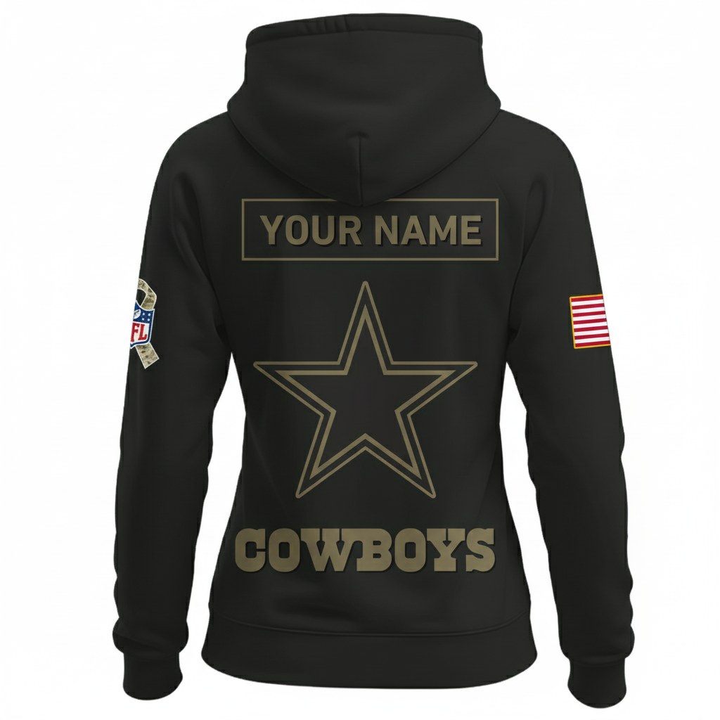 Dallas Cowboys Nike Women's 2025 Salute to Service Hoodie NFL