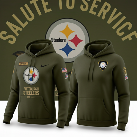 Steelers x Nike Women's 2025 Salute to Service Hoodie NFL