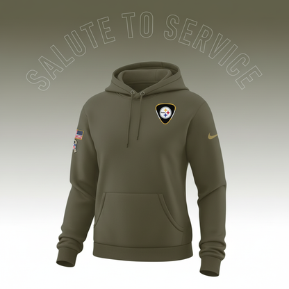 Steelers x Nike Women's 2025 Salute to Service Hoodie NFL