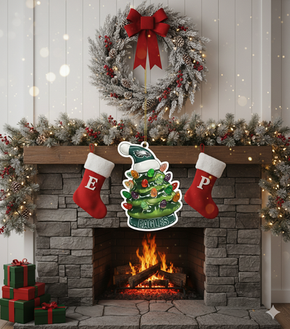 NFL Christmas Philadelphia Eagles Ornaments Ready to Hang Philadelphia Eagles Ornament Christmas Ornaments