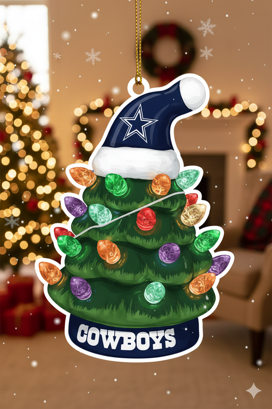 NFL Christmas Dallas Cowboys Ornaments Ready to Hang Dallas Cowboys Ornament Christmas Ornaments