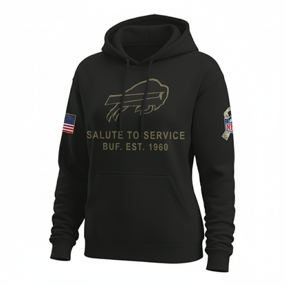Buffalo Bills Nike Women's 2025 Salute to Service Hoodie NFL