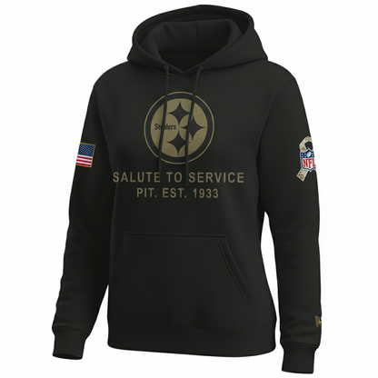 Steelers Collab Nike Women's 2025 Salute to Service Hoodie NFL