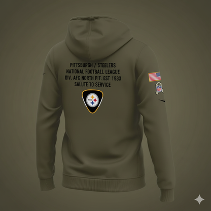 Steelers x Nike Women's 2025 Salute to Service Hoodie NFL