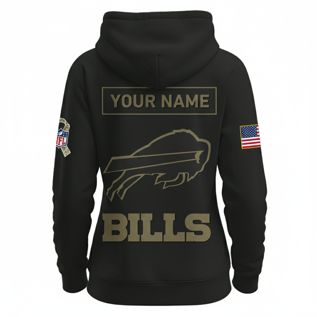 Buffalo Bills Nike Women's 2025 Salute to Service Hoodie NFL