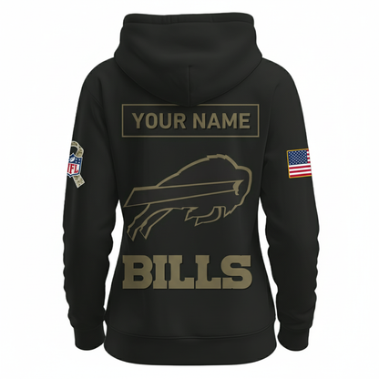 Buffalo Bills Nike Women's 2025 Salute to Service Hoodie NFL