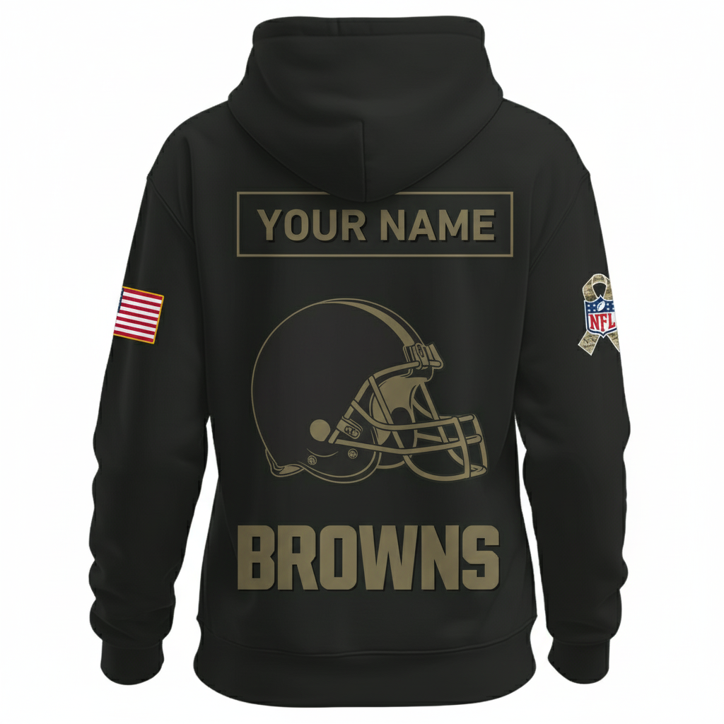 Cleveland Browns Nike Women's 2025 Salute to Service Hoodie NFL