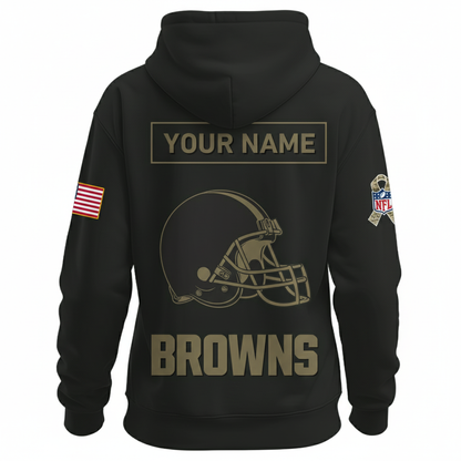 Cleveland Browns Nike Women's 2025 Salute to Service Hoodie NFL