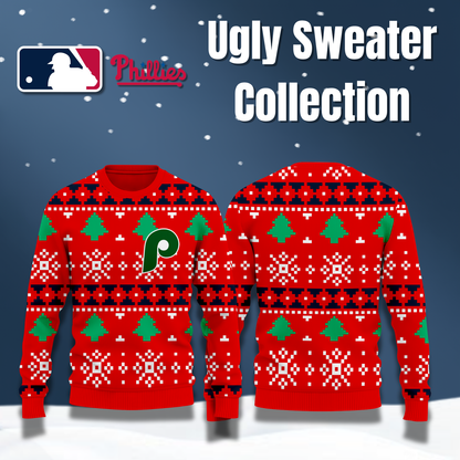 MLB Philadelphia Phillies Ugly Sweater