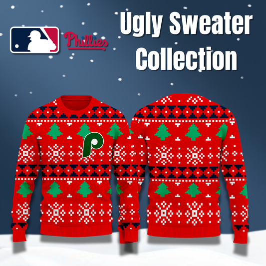 MLB Philadelphia Phillies Ugly Sweater