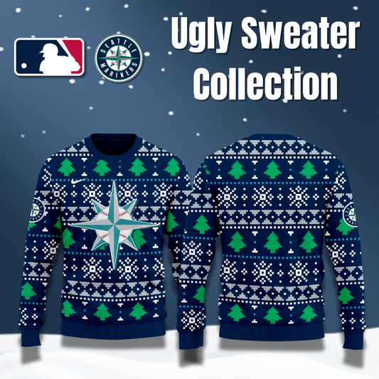 MLB Seattle Mariners Ugly Sweater