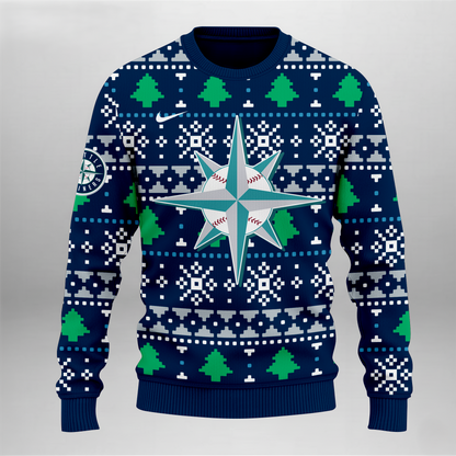 MLB Seattle Mariners Ugly Sweater