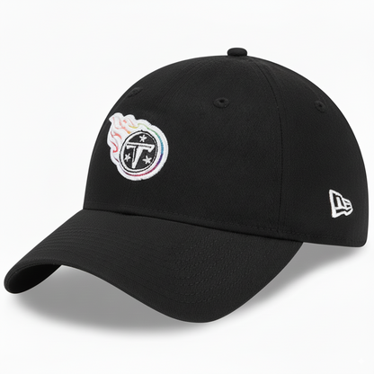 Women's Tennessee Titans New Era Black NFL Crucial Catch Adjustable Hat