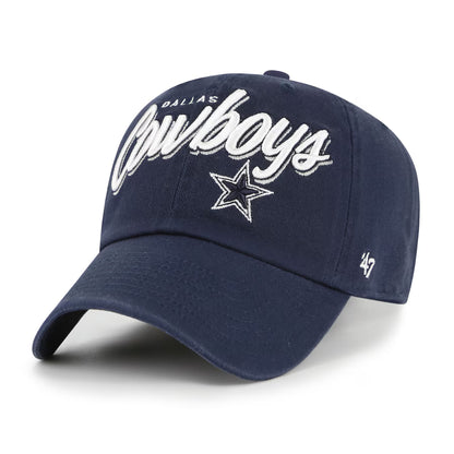 Women's '47 Navy Dallas Cowboys Sidney Clean Up Adjustable Hat